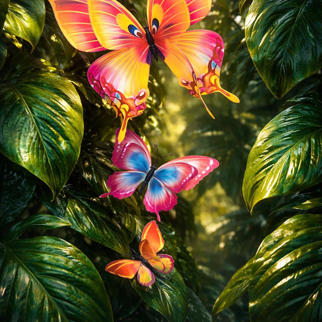 Whimsical Butterfly Magnet (set of 3)– Bright Home Decor