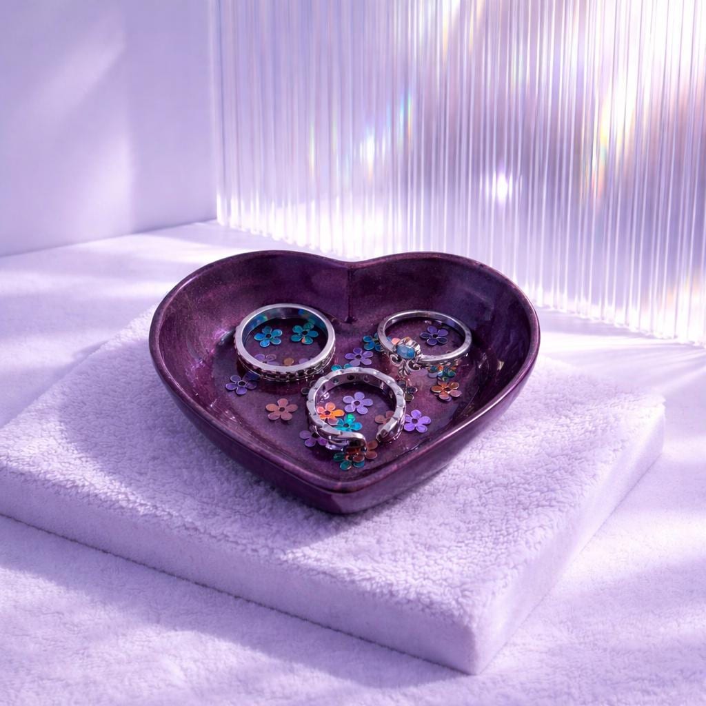 Purple Heart Keepsake Dish