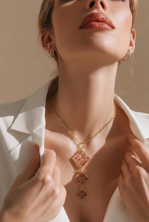 Cascading Butterfly Necklace